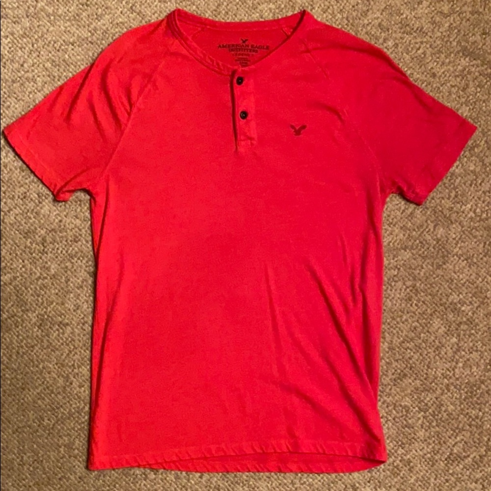 2 for $20 NWOT!! AE Button Up Tee Shirt